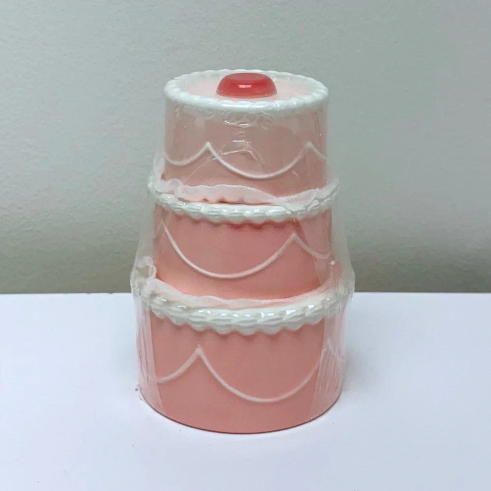 New! Pink Cake Ceramic Measuring Cups by Target Bullseye Playground